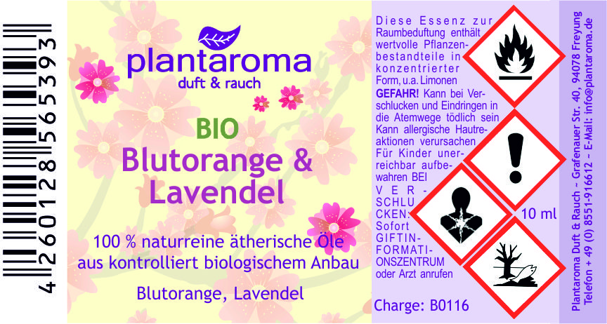Blutorange & Lavendel BIO