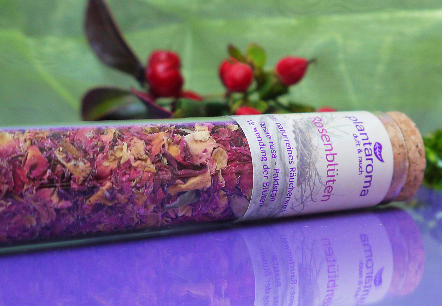 Rosenblüten, 100 % naturreines Räucherwerk