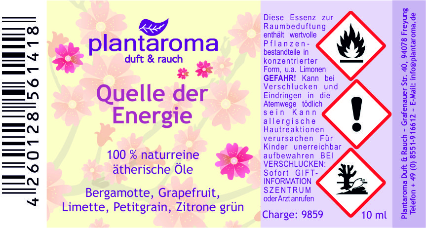 Düfte für die Seele - Quelle der Energie