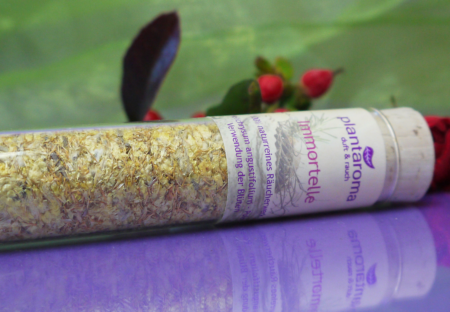 Immortelle, 100 % naturreines Räucherwerk