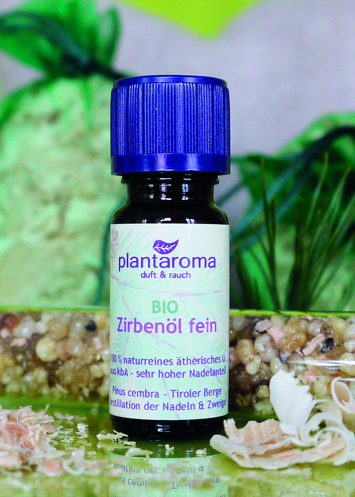 Zirbenöl fein BIO, 100 % naturreines ätherisches Öl