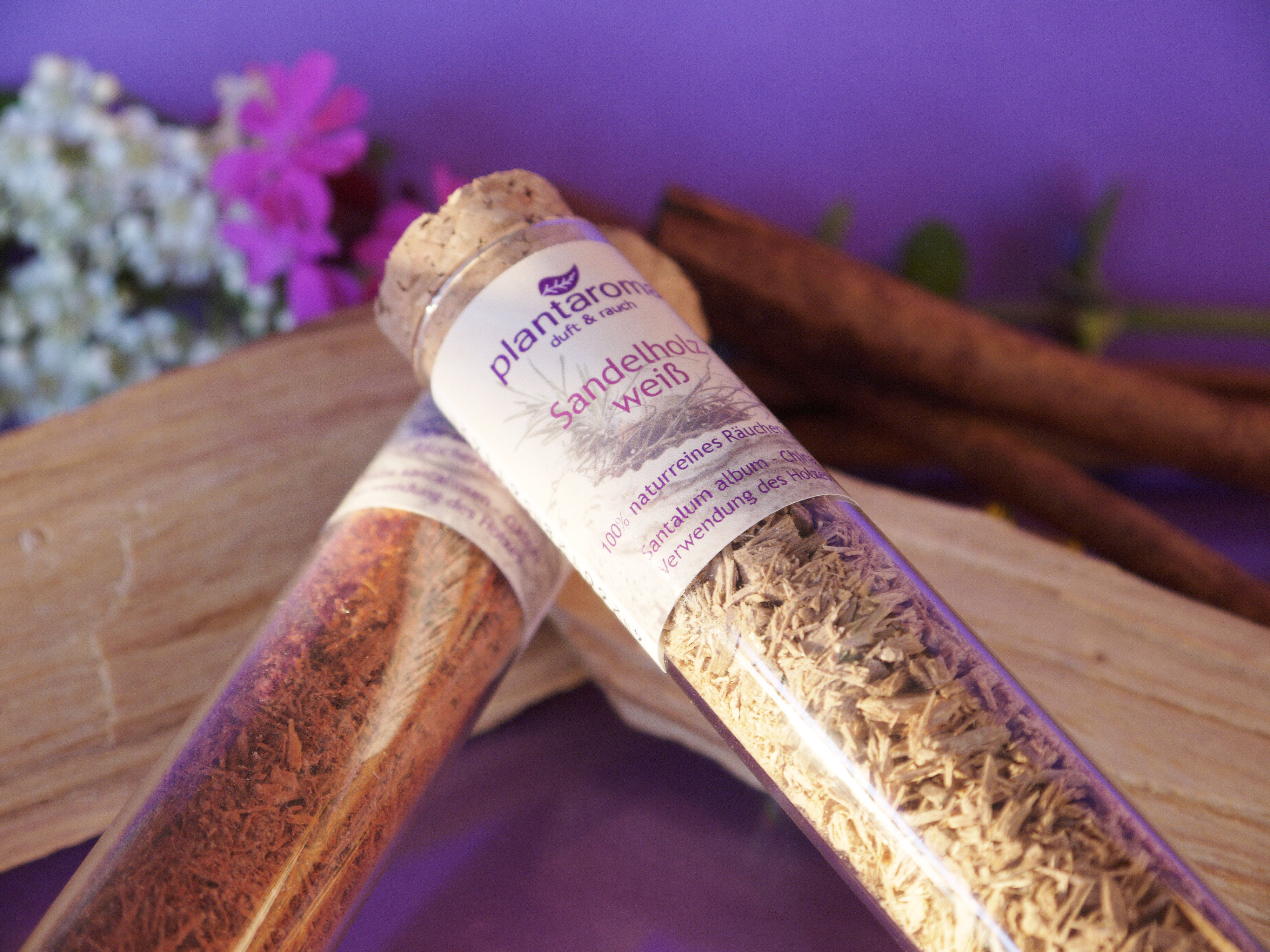 Sandelholz weiß, 100 % naturreines Räucherwerk