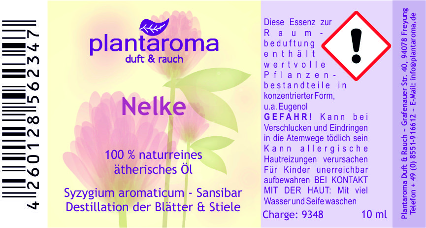 Nelke, 100 % naturreines ätherisches Öl