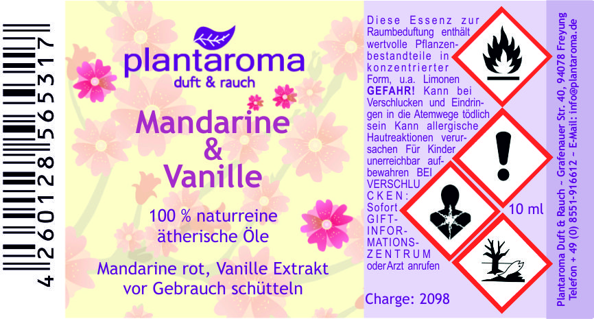 Mandarine & Vanille