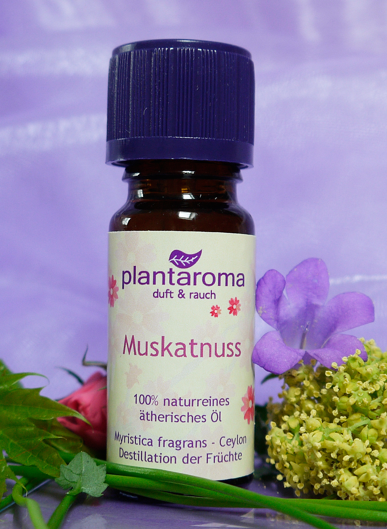 Muskatnuss, 100 % naturreines ätherisches Öl