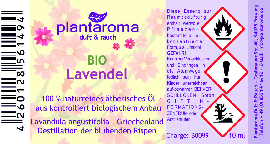 Lavendel BIO, Griechenland