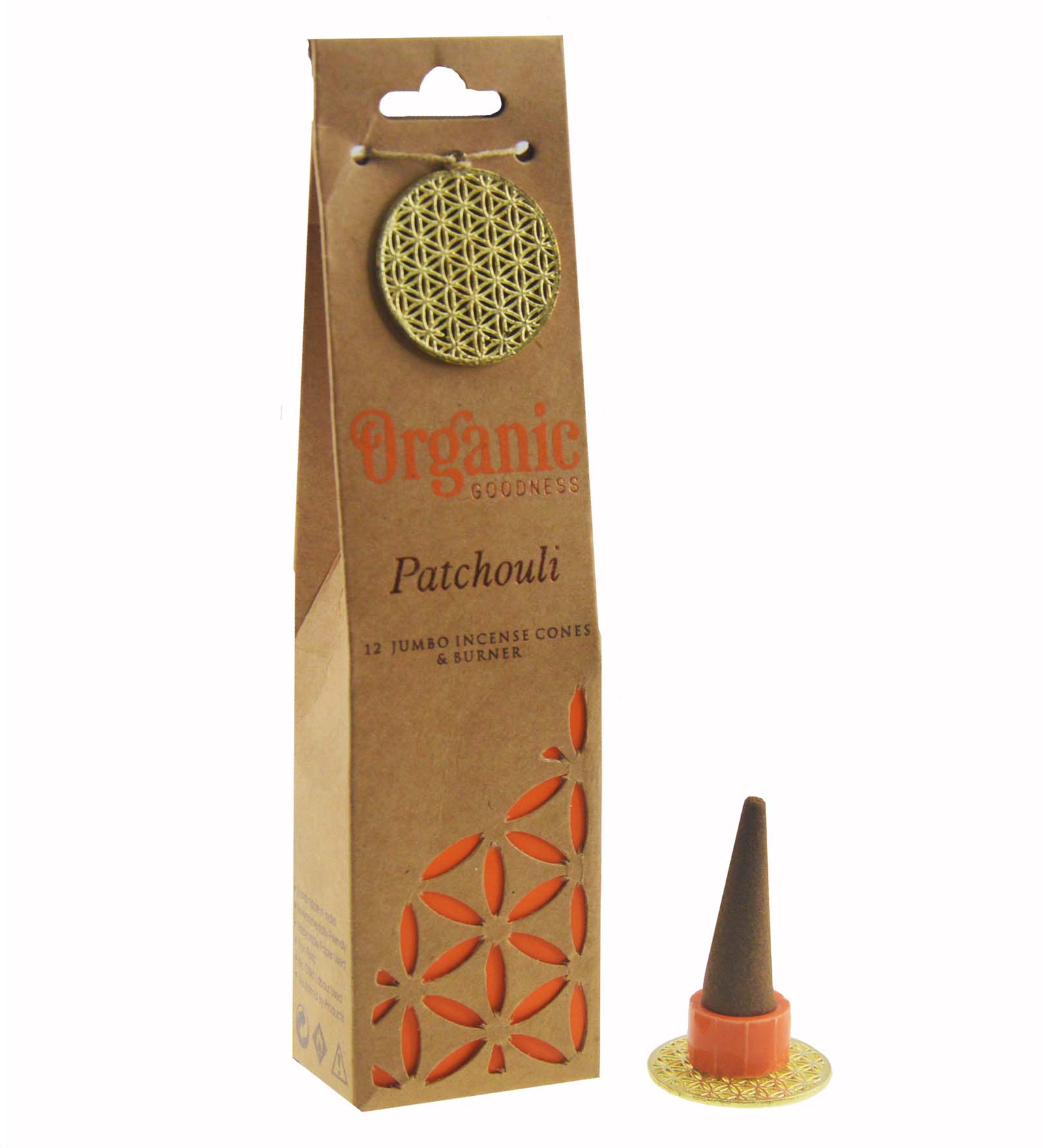 Patchouli - Organic Goodness Räucherkegel