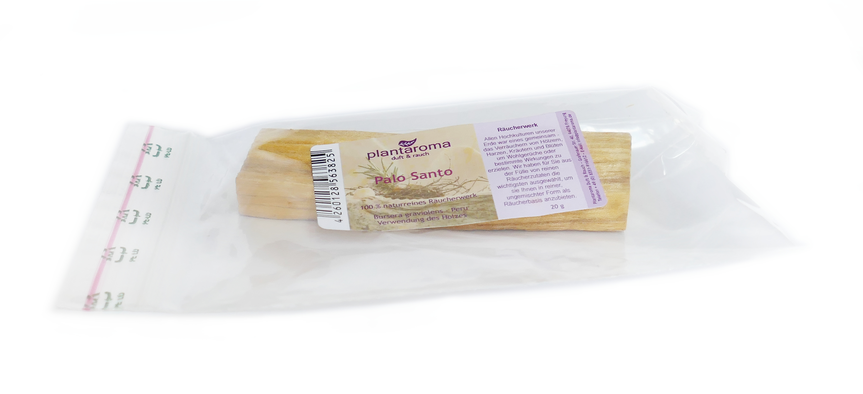 Palo Santo, Einzelräucherung 20 g Stücke