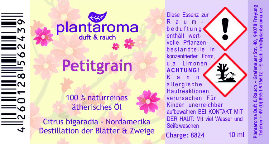 Petitgrain, 100 % naturreines ätherisches Öl
