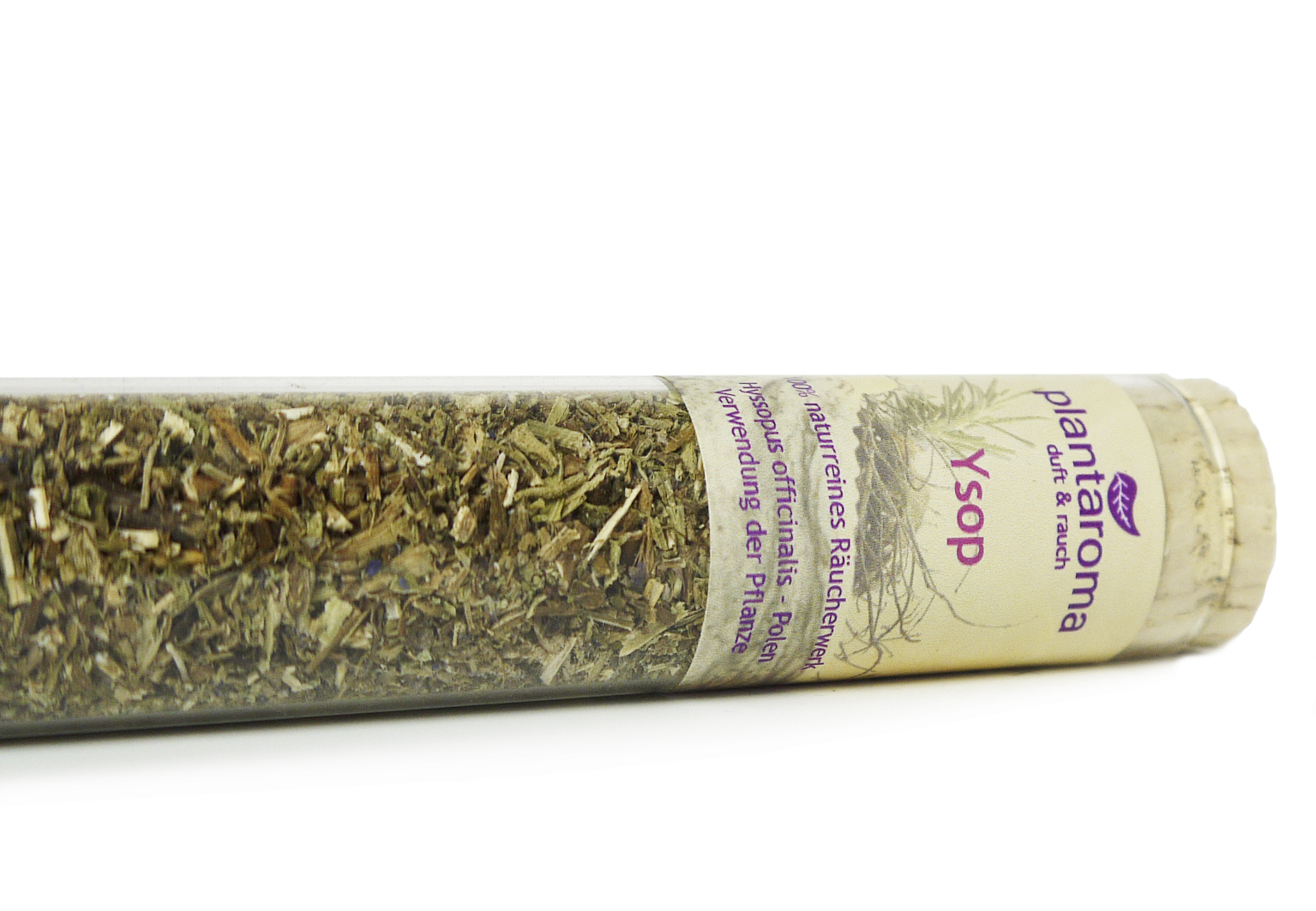 Ysopkraut, 100 % naturreines Räucherwerk