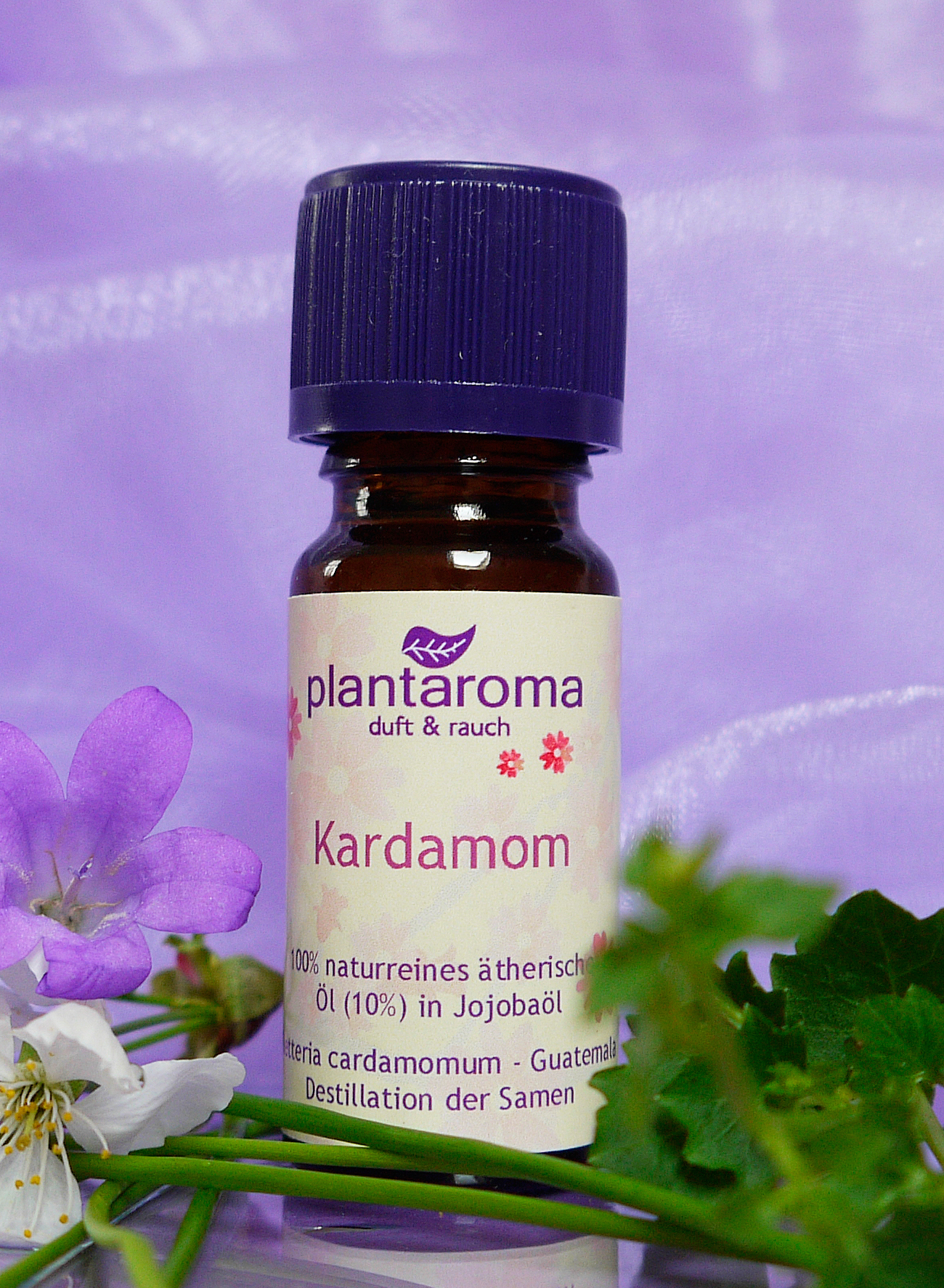 Kardamom in 100 % naturreinem Jojobaöl