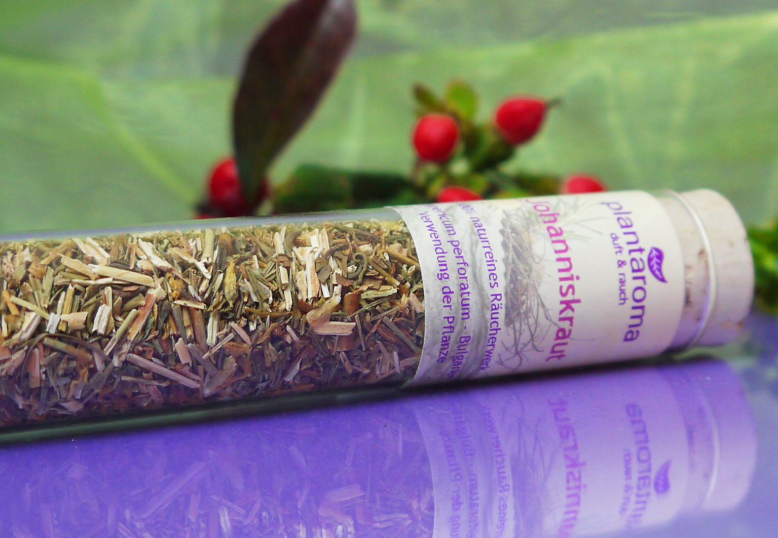 Johanniskraut, 100 % naturreines Räucherwerk