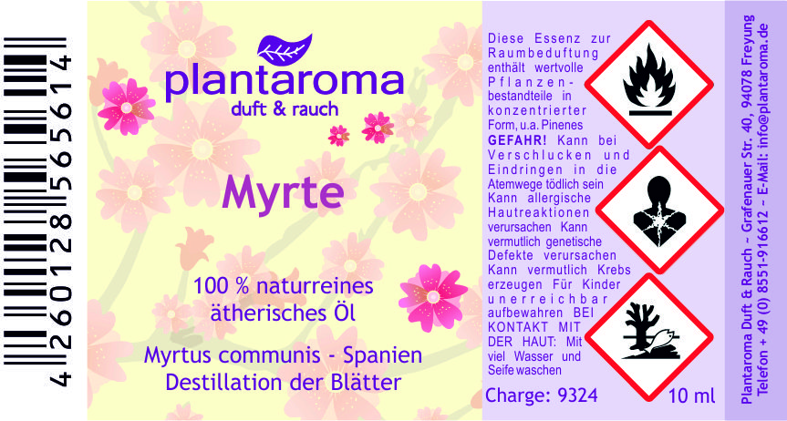 Myrte, 100 % naturreines ätherisches Öl