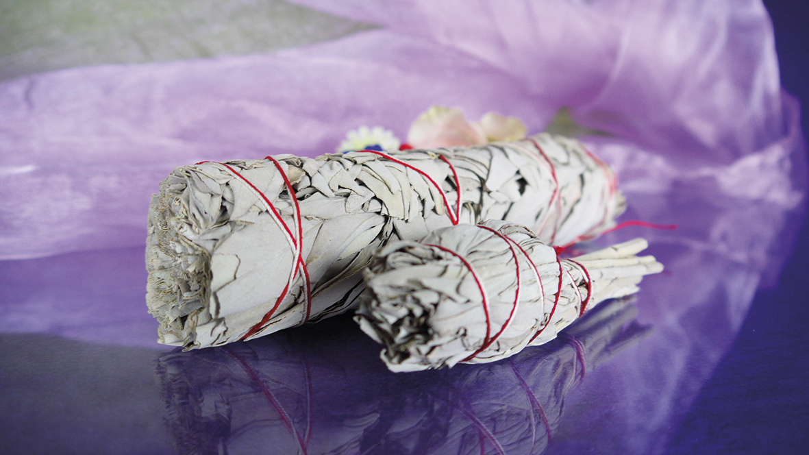 Salbei-Smudge-Stick, 100 % naturreines Räucherwerk