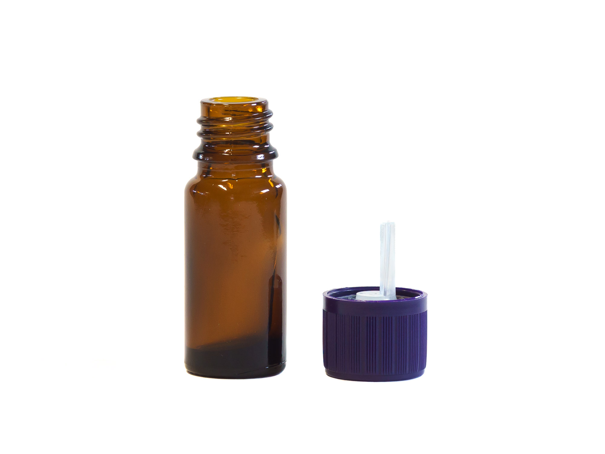 Braunglasflasche mit Verschluss