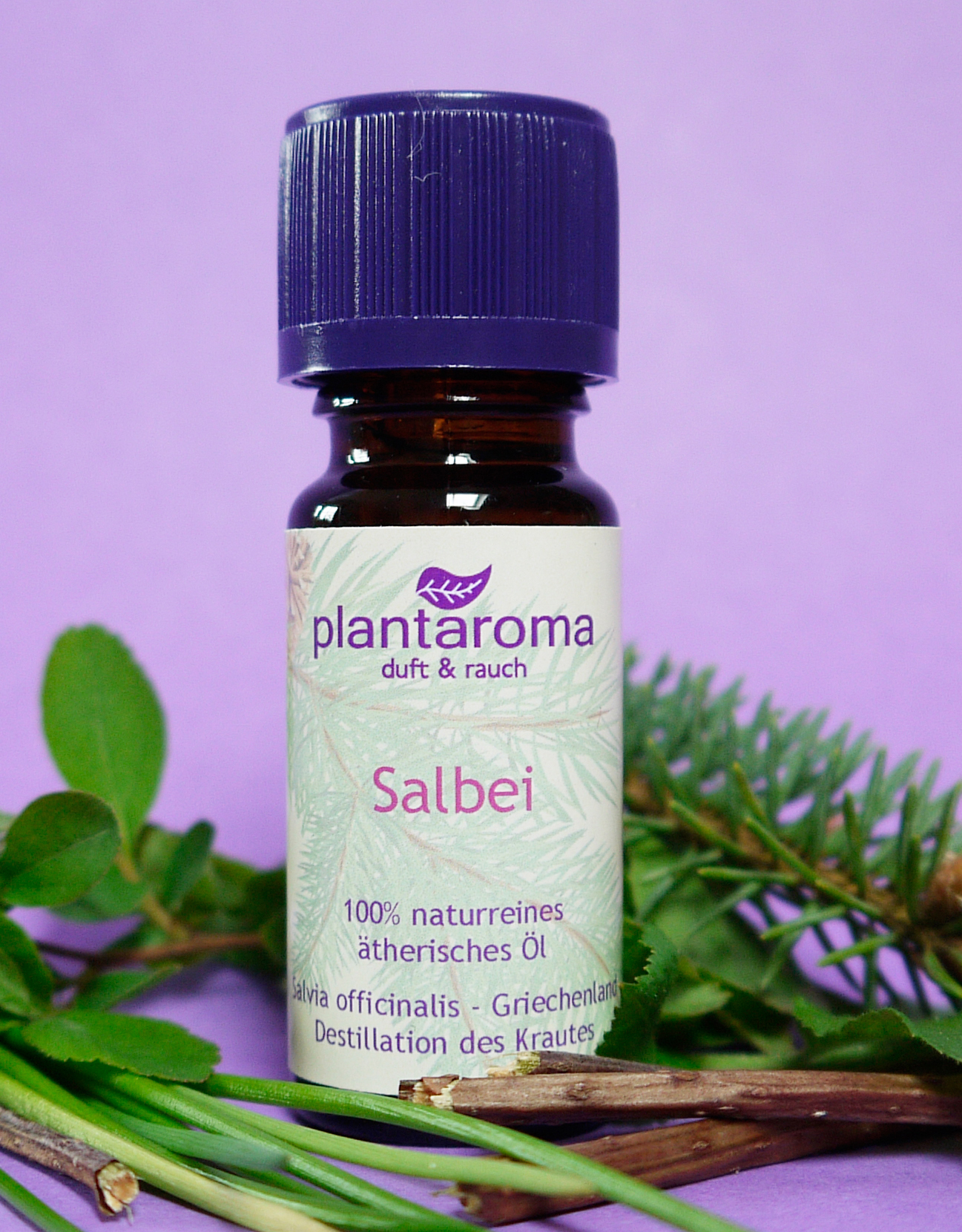 Salbei, 100 % naturreines ätherisches Öl