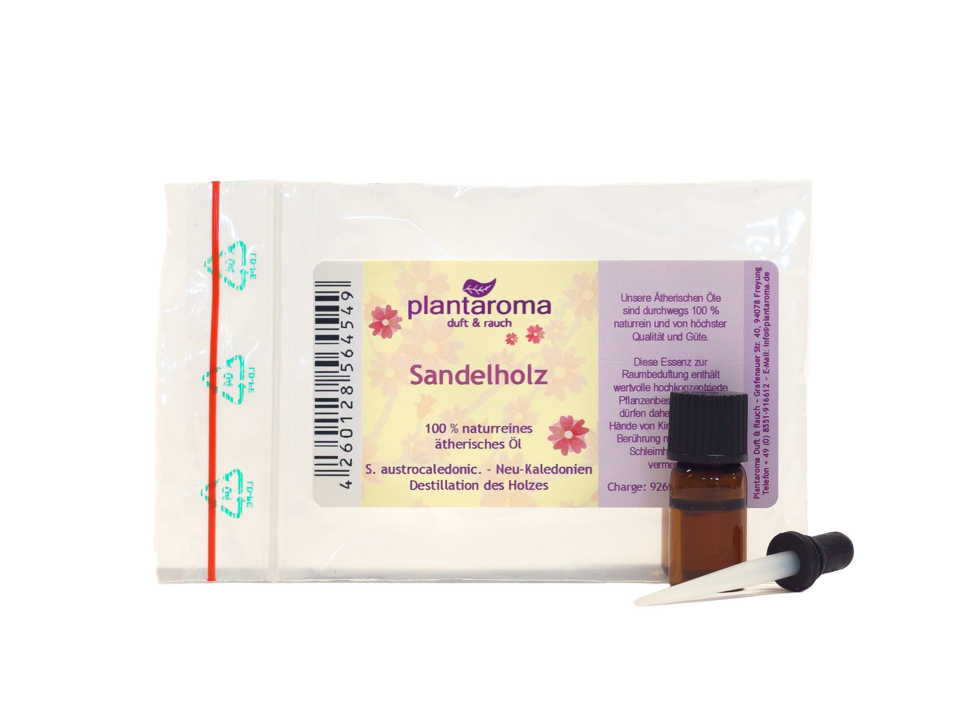 Sandelholz Neu-Kaledonien, 100 % naturreines ätherisches Öl